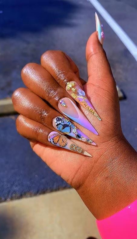 Customer nail photo