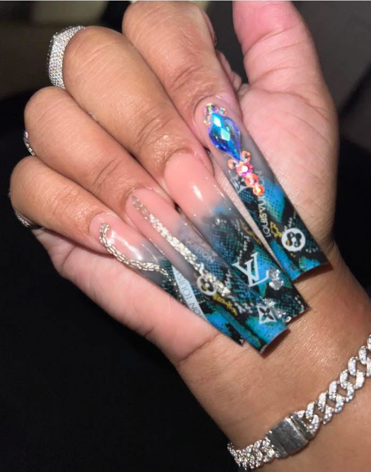 Customer nail photo