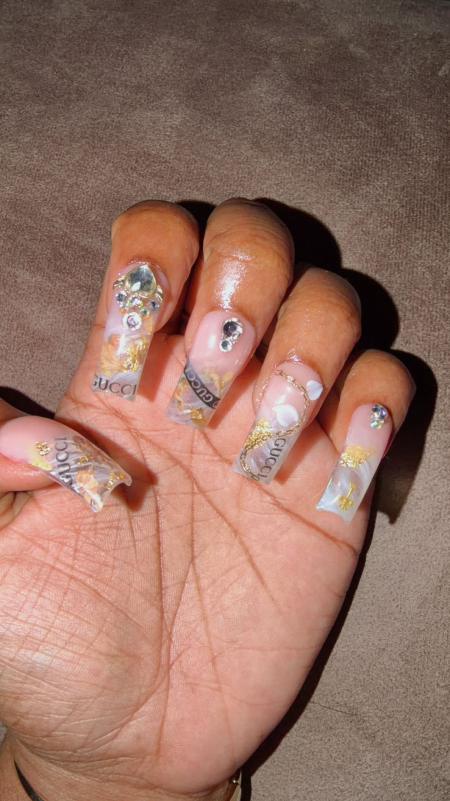 Customer nail photo